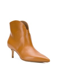 Francesco Russo Pointed Ankle Boots