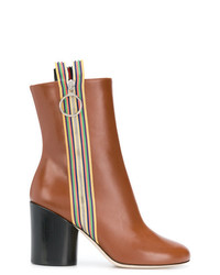 Marco De Vincenzo Rainbow Zip Boots