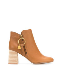 See by Chloe See By Chlo Stacked Heel Ankle Boots