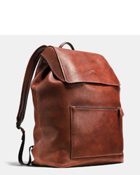 Coach 1941 Large Manhattan Backpack In Pebble Leather