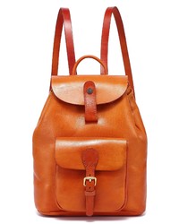 OLD TREND Isla Small Leather Backpack In Camel At Nordstrom