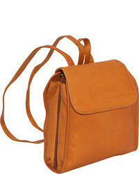 Le Donne Leather 3 Compartt Back Pack