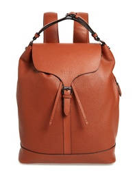 Ted Baker London Rusted Leather Backpack