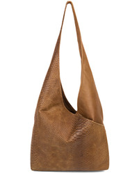 Kooba Cecilia Leather Sling Bag Caramel