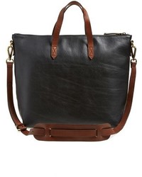 Madewell Leather Transport Satchel Brown