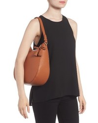 Kate Spade New York Hayes Street Aiden Leather Hobo Brown