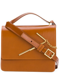 Sophie Hulme Satchel With Gold Tone Hardware