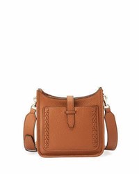 Rebecca Minkoff Small Unlined Whipstitch Leather Feed Bag