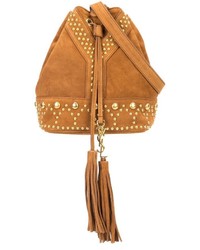 Saint Laurent Studded Shoulder Bag