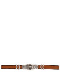 Balmain 30mm Metal Buckle Leather Belt