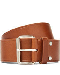 A.P.C. 4cm Brown Leather Belt