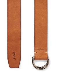 Hugo Boss 4cm Tan Casier Leather Belt