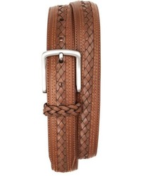 Tommy Bahama Braided Inlay Leather Belt
