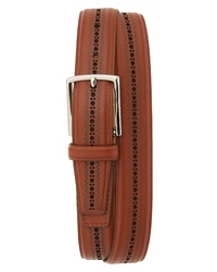 Cole Haan Feather Edge Stitched Belt