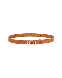 MCM Mode A Reversible Leather Belt In Cognac At Nordstrom