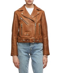 Anine Bing Benjamin Leather Moto Jacket