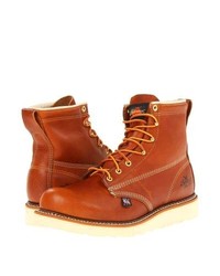 Tobacco Leather Boots