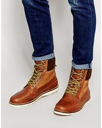 Asos Boots In Leather