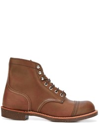 Red Wing Shoes Lace Up Boots