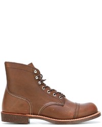Red Wing Shoes Lace Up Boots