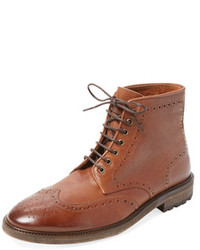 Wingtip Leather Boot