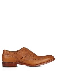 Grenson Dylan Grained Leather Brogues
