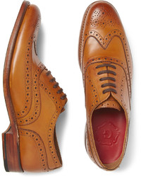Grenson Dylan Leather Wingtip Brogues