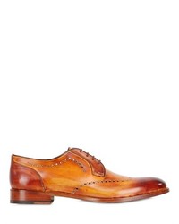 Francesco Benigno Hand Painted Perforated Brogue Shoes