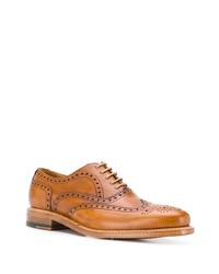 Berwick Shoes Perforated Detail Oxford Shoes