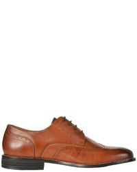 Nunn Bush Slate Wing Tip Oxford Lace Up Wing Tip Shoes