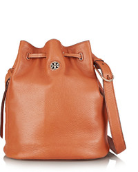Tory Burch Brody Textured Leather Bucket Bag
