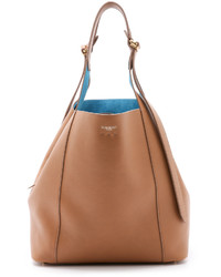 Nina Ricci Leather Bucket Bag With Contrast Lining