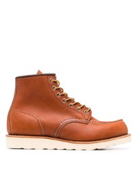Red Wing Shoes Chunky Lace Up Leather Boots