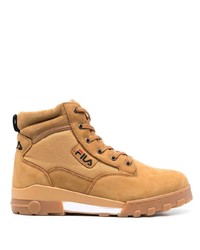 Fila Grunge Leather Ankle Boots