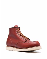 Red Wing Shoes Lace Up Leather Boots