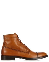 Belstaff Rainer Leather Lace Up Boots