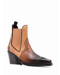 DSQUARED2 Cilian Panelled Ankle Boots