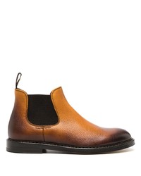 Doucal's Slip On Leather Ankle Boots