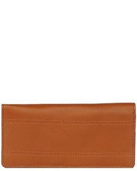 Wilsons Leather Piece Out Leather Gusseted Clutch