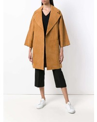 Theory Oversized Cropped Sleeve Coat