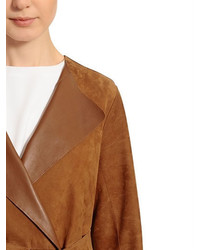 Yves Salomon Reversible Suede Nappa Leather Coat