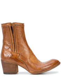 Tobacco Leather Cowboy Boots