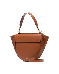 Wandler Brown Hortensia Leather Shoulder Bag