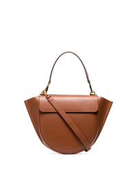 Wandler Brown Hortensia Leather Shoulder Bag