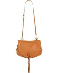 See by Chloe Large Collins Leather Crossbody Bag Beige