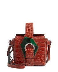 Ganni Leather Box Bag