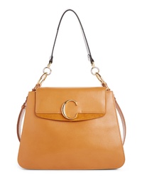 Chloé Medium C Leather Shoulder Bag