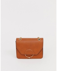 ASOS DESIGN Ring And Ball Cross Body Bag With Chain