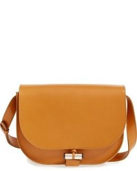 A.P.C. Sac June Leather Shoulder Bag Yellow