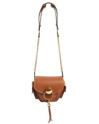 Chloé Small Jodie Leather Suede Camera Bag